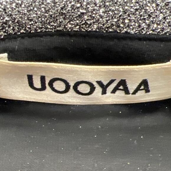 Gray Mini Dress with Rainbow Accents - Picture 2 of 7